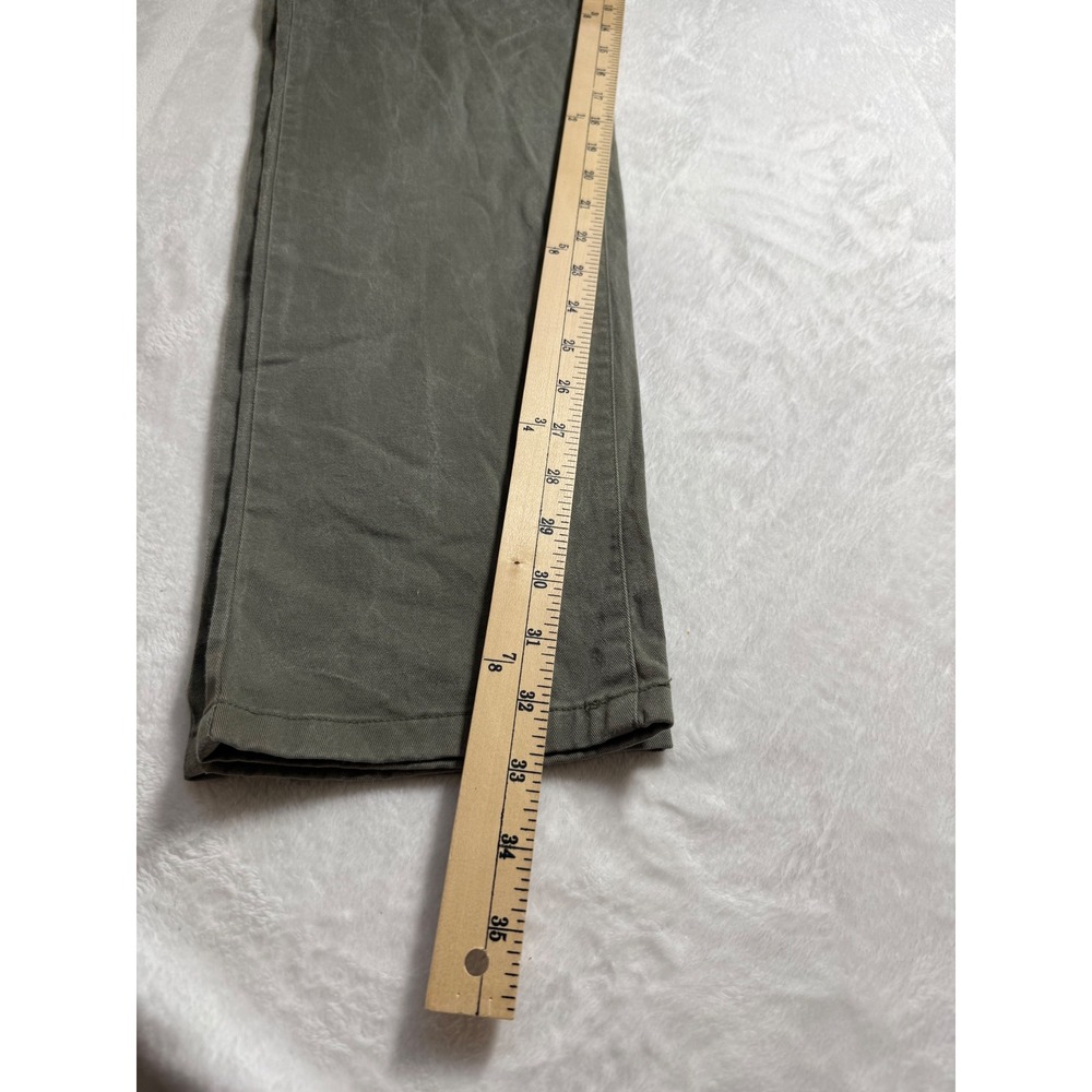 Rhone Mens Commuter Five-Pocket Pants Olive Green Slim Fit 101253 Size 35 - Picture 6 of 6